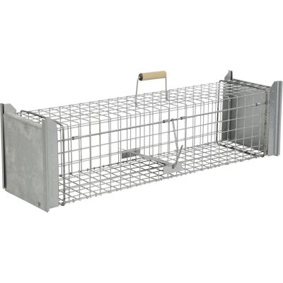 Kerbl Lebendfalle - Effektive Fuchsfalle und Marderfalle - 26x26x105cm Kerbl Lebendfalle - Effektive Fuchsfalle und Marderfalle - 26x26x105cm