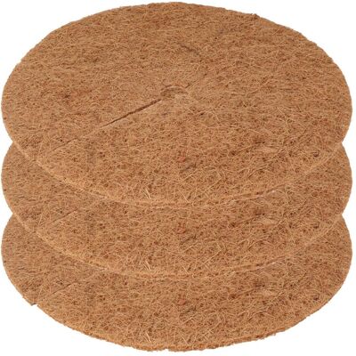 ProGarden, Pflanzen Winterschutz + Gartenvlies, Frostschutz-Kokosmatten für Topfpflanzen, rund, Ø 35 cm, 6er-Set ProGarden, Pflanzen Winterschutz + Gartenvlies, Frostschutz-Kokosmatten für Topfpflanzen, rund, Ø 35 cm, 6er-Set