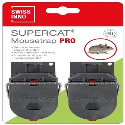 Swissinno, Tierfalle, peļu slazds SuperCat Pro 2gb Swissinno, Tierfalle, peļu slazds SuperCat Pro 2gb