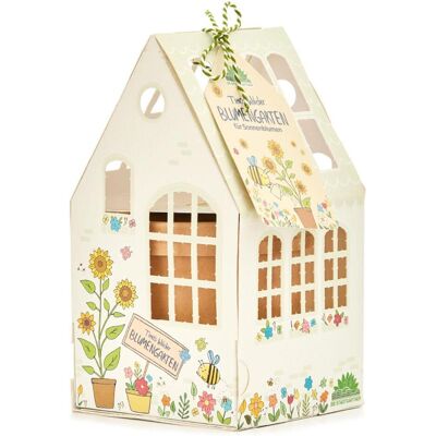 Natura Punto, Anzuchttöpfe + Anzuchtschalen, Kleines Gewächshäuschen Sonnenblumen Natura Punto, Anzuchttöpfe + Anzuchtschalen, Kleines Gewächshäuschen Sonnenblumen