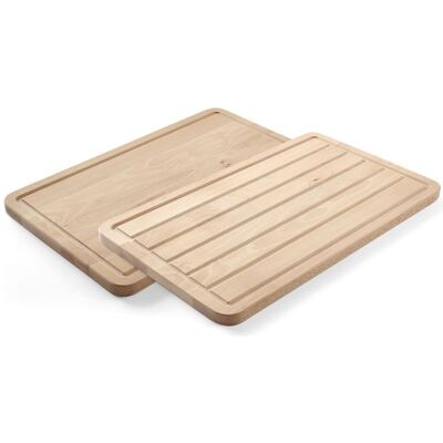Hendi - 505403 - Buche - Beidseitig nutzbar - Schneidebrett Hendi - 505403 - Buche - Beidseitig nutzbar - Schneidebrett