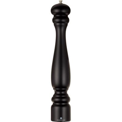Zassenhaus Pfeffermühle Potsdam Buchenholz schw., 40 cm, Pfeffermühle + Salzmühle, Schwarz Zassenhaus Pfeffermühle Potsdam Buchenholz schw., 40 cm, Pfeffermühle + Salzmühle, Schwarz