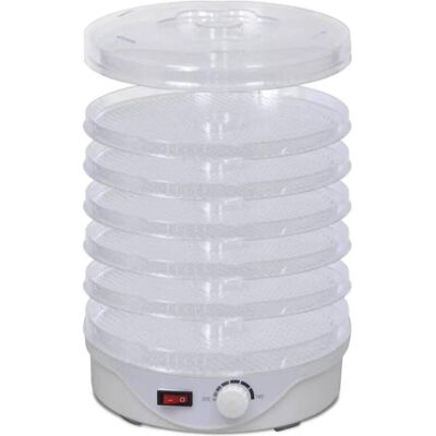 vidaXL - Round 6-Tray 250W - 6 Böden - 250 W - Nahrungsentfeuchter vidaXL - Round 6-Tray 250W - 6 Böden - 250 W - Nahrungsentfeuchter