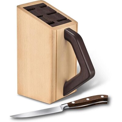 Victorinox Grand Maître Buchenholz Messerblock - Elegant und Platzsparend Victorinox Grand Maître Buchenholz Messerblock - Elegant und Platzsparend