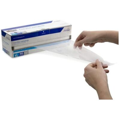 Antalis Sprühbeutel L klar 550x265mm 75my 100Stk/Rl - (100 Stk.), Spritzbeutel Antalis Sprühbeutel L klar 550x265mm 75my 100Stk/Rl - (100 Stk.), Spritzbeutel