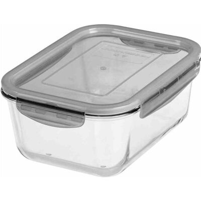 GastroMax Glas-Lebensmittelbehälter - 1,6L - Luftdicht, BPA-frei, Mikrowellenfest GastroMax Glas-Lebensmittelbehälter - 1,6L - Luftdicht, BPA-frei, Mikrowellenfest