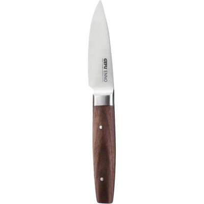 GEFU ENNO Gemüsemesser - Hochwertiger deutscher Stahl, Ergonomischer Walnussgriff GEFU ENNO Gemüsemesser - Hochwertiger deutscher Stahl, Ergonomischer Walnussgriff