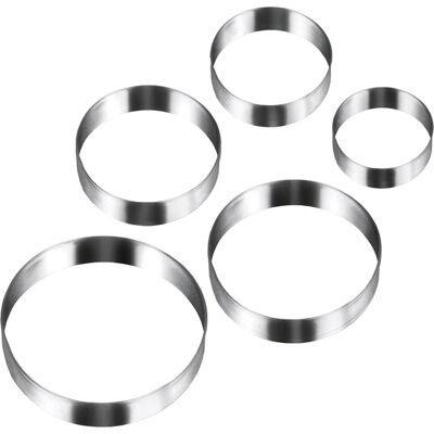Metaltex Edelstahl-Ausstecher Set - 5 Größen Metaltex Edelstahl-Ausstecher Set - 5 Größen