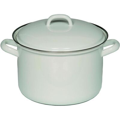 Riess 0123-33, Pfanne + Kochtopf, Weiss Riess 0123-33, Pfanne + Kochtopf, Weiss