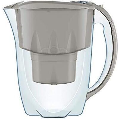 AQUAPHOR Amethyst Wasserfilterkanne - 2,8L, Grau, 3 Maxfor+ Kartuschen AQUAPHOR Amethyst Wasserfilterkanne - 2,8L, Grau, 3 Maxfor+ Kartuschen