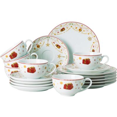 Hutschenreuther, Geschirrset, Christmas Love - Christmas Love - Kaffeeset 18-tlg./Kombi (18 Stk.) Hutschenreuther, Geschirrset, Christmas Love - Christmas Love - Kaffeeset 18-tlg./Kombi (18 Stk.)