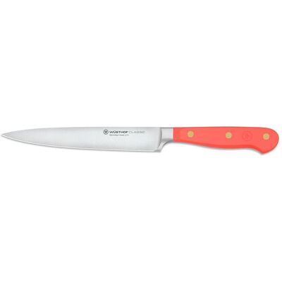 WUSTHOF Classic Colour Korallen-Pfirsich 16Cm Mehrzweck-Kochmesser - Küchenwerkzeug WUSTHOF Classic Colour Korallen-Pfirsich 16Cm Mehrzweck-Kochmesser - Küchenwerkzeug