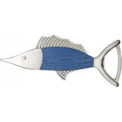 Kikkerland Marlin, Flaschenöffner, Silber Kikkerland Marlin, Flaschenöffner, Silber