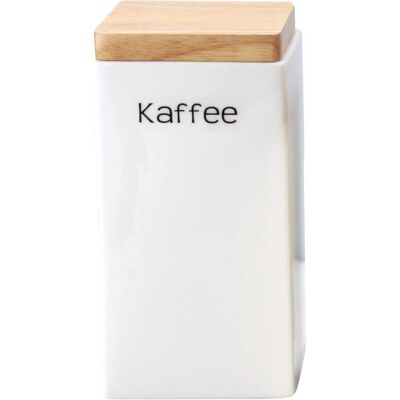 Continenta Keramik Vorratsdose - 0,8L - Weiß Continenta Keramik Vorratsdose - 0,8L - Weiß