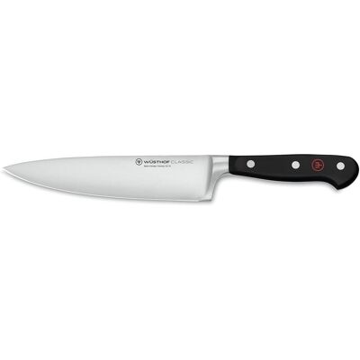 Wüsthof Kochmesser / Cook‘s knife, 18 cm, Classic, Küchenmesser, Schwarz Wüsthof Kochmesser / Cook‘s knife, 18 cm, Classic, Küchenmesser, Schwarz