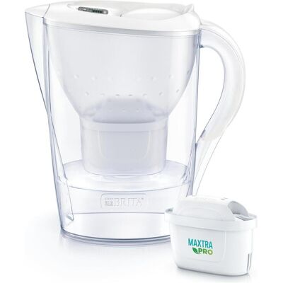 Brita Marella Wasserfilterkanne - 6 Filter inklusive Brita Marella Wasserfilterkanne - 6 Filter inklusive