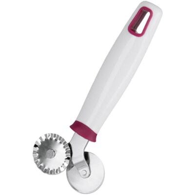 Metaltex Modell 252582 Edelstahl Teigrädchen - Doppelmesser Metaltex Modell 252582 Edelstahl Teigrädchen - Doppelmesser