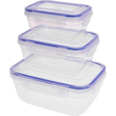 Excellent Houseware Vorratsdosen-Set, Vorratsbehälter, Transparent Excellent Houseware Vorratsdosen-Set, Vorratsbehälter, Transparent