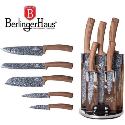 Berlinger Haus Forest Line 6-teiliges Marmorknife-Set - Küche Berlinger Haus Forest Line 6-teiliges Marmorknife-Set - Küche