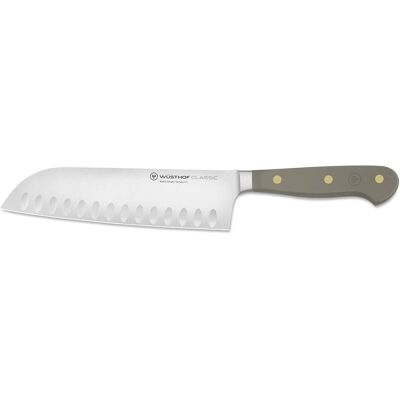 WUSTHOF Santoku Messer - 17cm - Classic Colour Cores Velvet Oyster WUSTHOF Santoku Messer - 17cm - Classic Colour Cores Velvet Oyster