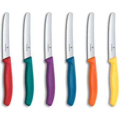 Victorinox SwissClassic 11cm Buntes Küchenmesserset - Küchenmesser-Set Victorinox SwissClassic 11cm Buntes Küchenmesserset - Küchenmesser-Set