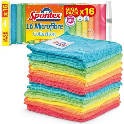 Spontex Mikrofasertücher - Mehrzweck Reinigungstücher Spontex Mikrofasertücher - Mehrzweck Reinigungstücher