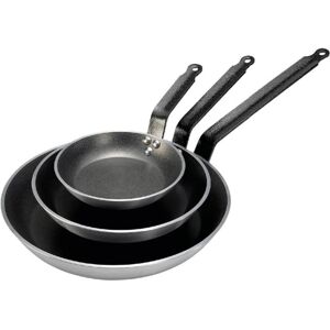 de Buyer Choc Resto Induction Bratpfanne Antihaft, Pfanne + Kochtopf, Schwarz de Buyer Choc Resto Induction Bratpfanne Antihaft, Pfanne + Kochtopf, Schwarz