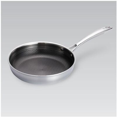 Maestro Professionelle Pfanne MR-1224-24 24 cm, Pfanne + Kochtopf, Schwarz Maestro Professionelle Pfanne MR-1224-24 24 cm, Pfanne + Kochtopf, Schwarz