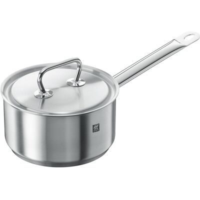 Zwilling Twin Classic Stieltopf, 2.2 l,18 cm, Pfanne + Kochtopf, Silber Zwilling Twin Classic Stieltopf, 2.2 l,18 cm, Pfanne + Kochtopf, Silber