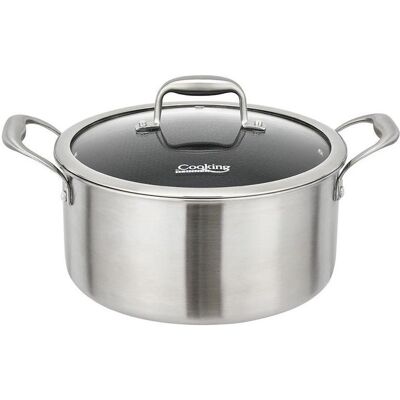 Heinner HR-MRK-20, Pfanne + Kochtopf, Silber Heinner HR-MRK-20, Pfanne + Kochtopf, Silber