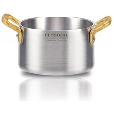 Pensofal 4912-E Academy Class Mini Saucepan With Cast Brass Handles 11cm, Pfanne + Kochtopf Pensofal 4912-E Academy Class Mini Saucepan With Cast Brass Handles 11cm, Pfanne + Kochtopf