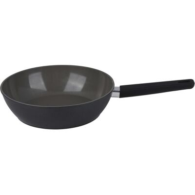 alpina Wokpfanne Ø28 cm Keramik Induktion, Pfanne + Kochtopf, Schwarz alpina Wokpfanne Ø28 cm Keramik Induktion, Pfanne + Kochtopf, Schwarz