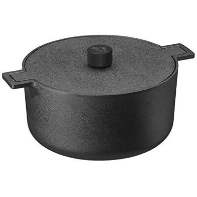 Skeppshult Gusseisen Bräter Noir 25 cm, Pfanne + Kochtopf, Schwarz Skeppshult Gusseisen Bräter Noir 25 cm, Pfanne + Kochtopf, Schwarz