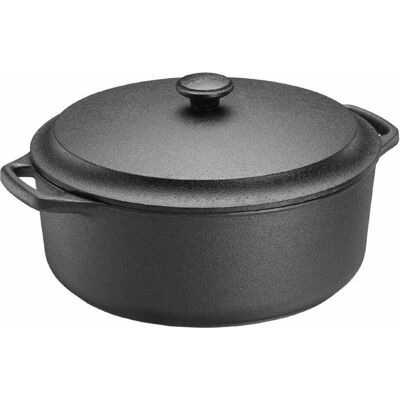 Skeppshult Gusseisen Topf / Bräter 28 cm 0500, Pfanne + Kochtopf, Schwarz Skeppshult Gusseisen Topf / Bräter 28 cm 0500, Pfanne + Kochtopf, Schwarz
