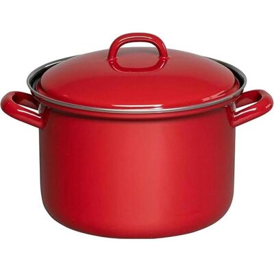Riess Fleischtopf m.Deckel. 16cm,1.5L, Pfanne + Kochtopf, Rot Riess Fleischtopf m.Deckel. 16cm,1.5L, Pfanne + Kochtopf, Rot
