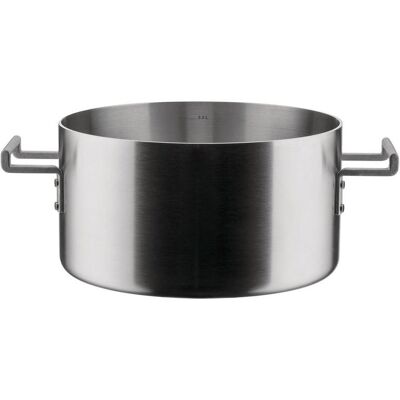 Alessi DC101/24 - Minimalistische Dreischicht Induktionskochgeschirr Alessi DC101/24 - Minimalistische Dreischicht Induktionskochgeschirr