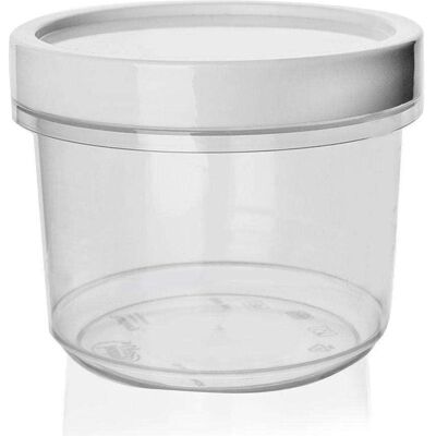 Orion Pojemnik kuchenny OKRĄGŁY do żywności z pokrywką uszczelką zakręcany 560 ml uniwersalny, Pfanne + Kochtopf Orion Pojemnik kuchenny OKRĄGŁY do żywności z pokrywką uszczelką zakręcany 560 ml uniwersalny, Pfanne + Kochtopf