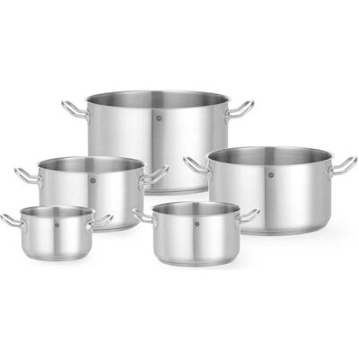 HENDI Edelstahl Braisière - 6 L - Ø 240 mm - Induktion geeignet HENDI Edelstahl Braisière - 6 L - Ø 240 mm - Induktion geeignet