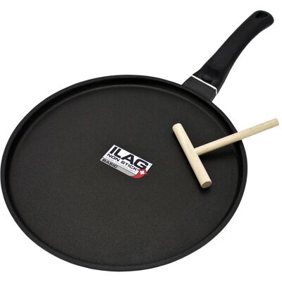 Kopf Crêpespfanne Marra, inkl. Teigverteiler, Pfanne + Kochtopf, Schwarz Kopf Crêpespfanne Marra, inkl. Teigverteiler, Pfanne + Kochtopf, Schwarz