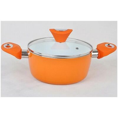 Maestro Garnek z pokrywką 20cm 2 7l MR-4320, Pfanne + Kochtopf, Grau Maestro Garnek z pokrywką 20cm 2 7l MR-4320, Pfanne + Kochtopf, Grau
