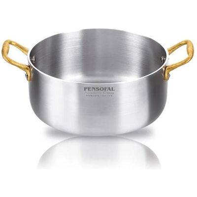 Pensofal 4909-E Academy Class Saucepan With Two Handles 20cm, Pfanne + Kochtopf, Silber Pensofal 4909-E Academy Class Saucepan With Two Handles 20cm, Pfanne + Kochtopf, Silber