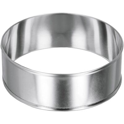 6x Metaltex Allzweck-Kochringe, Backform, Silber 6x Metaltex Allzweck-Kochringe, Backform, Silber