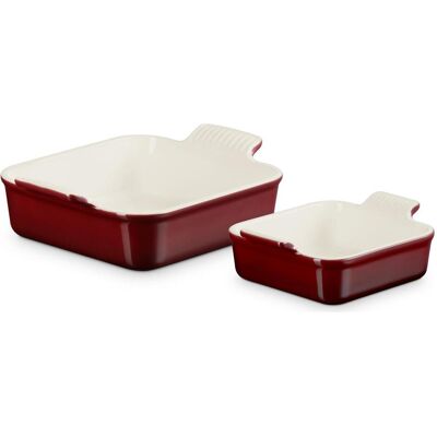 Le Creuset Auflaufform 13/20cm Tradition aus Steinzeug Garnet, Auflaufform, Rot Le Creuset Auflaufform 13/20cm Tradition aus Steinzeug Garnet, Auflaufform, Rot