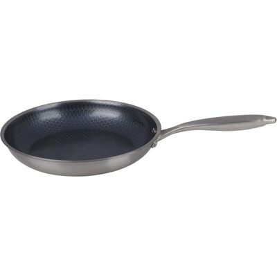 alpina Bratpfanne 3D Ø28cm, Pfanne + Kochtopf, Silber alpina Bratpfanne 3D Ø28cm, Pfanne + Kochtopf, Silber
