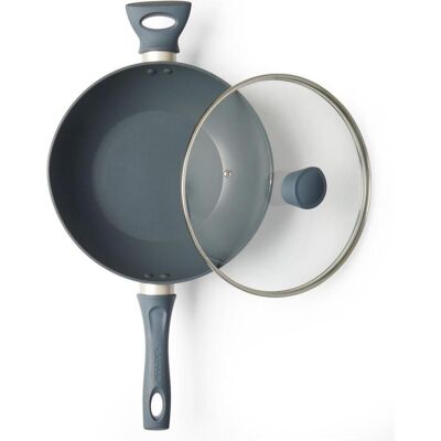 Salter BW12267EU7 Marino 28cm Wok, Pfanne + Kochtopf, Grau Salter BW12267EU7 Marino 28cm Wok, Pfanne + Kochtopf, Grau