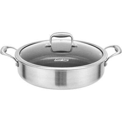 Heinner HR-MRK-30C, Pfanne + Kochtopf, Silber Heinner HR-MRK-30C, Pfanne + Kochtopf, Silber