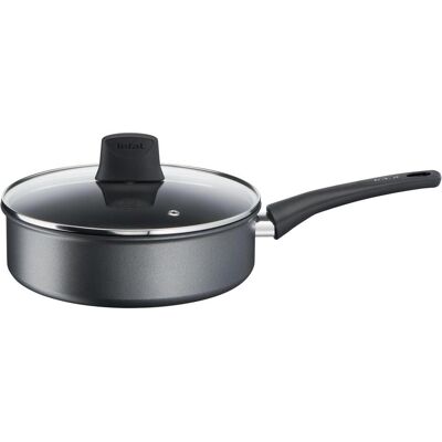 Tefal Easy Chef Hapjespan - 24 cm + deksel, Pfanne + Kochtopf, Grau Tefal Easy Chef Hapjespan - 24 cm + deksel, Pfanne + Kochtopf, Grau