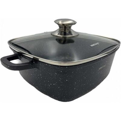 Kinghoff quadratischer Marmorpfanne - 4,5L Kinghoff quadratischer Marmorpfanne - 4,5L
