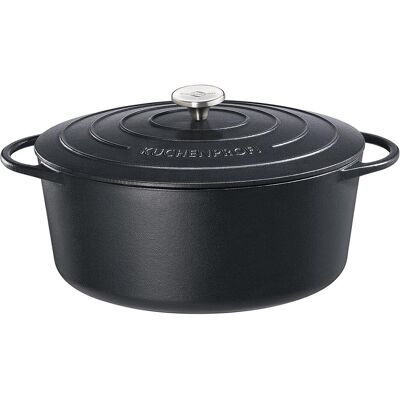 Küchenprofi Bratentopf, Pfanne + Kochtopf, Schwarz Küchenprofi Bratentopf, Pfanne + Kochtopf, Schwarz