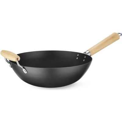 Hendi Wok mit Holzgriff - Kochgeschirr Set Hendi Wok mit Holzgriff - Kochgeschirr Set
